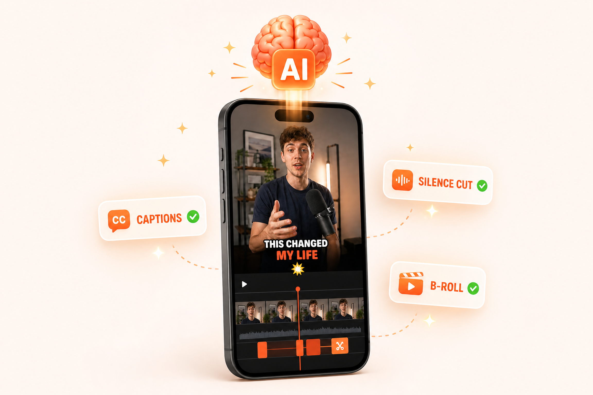AI editing your video automatically