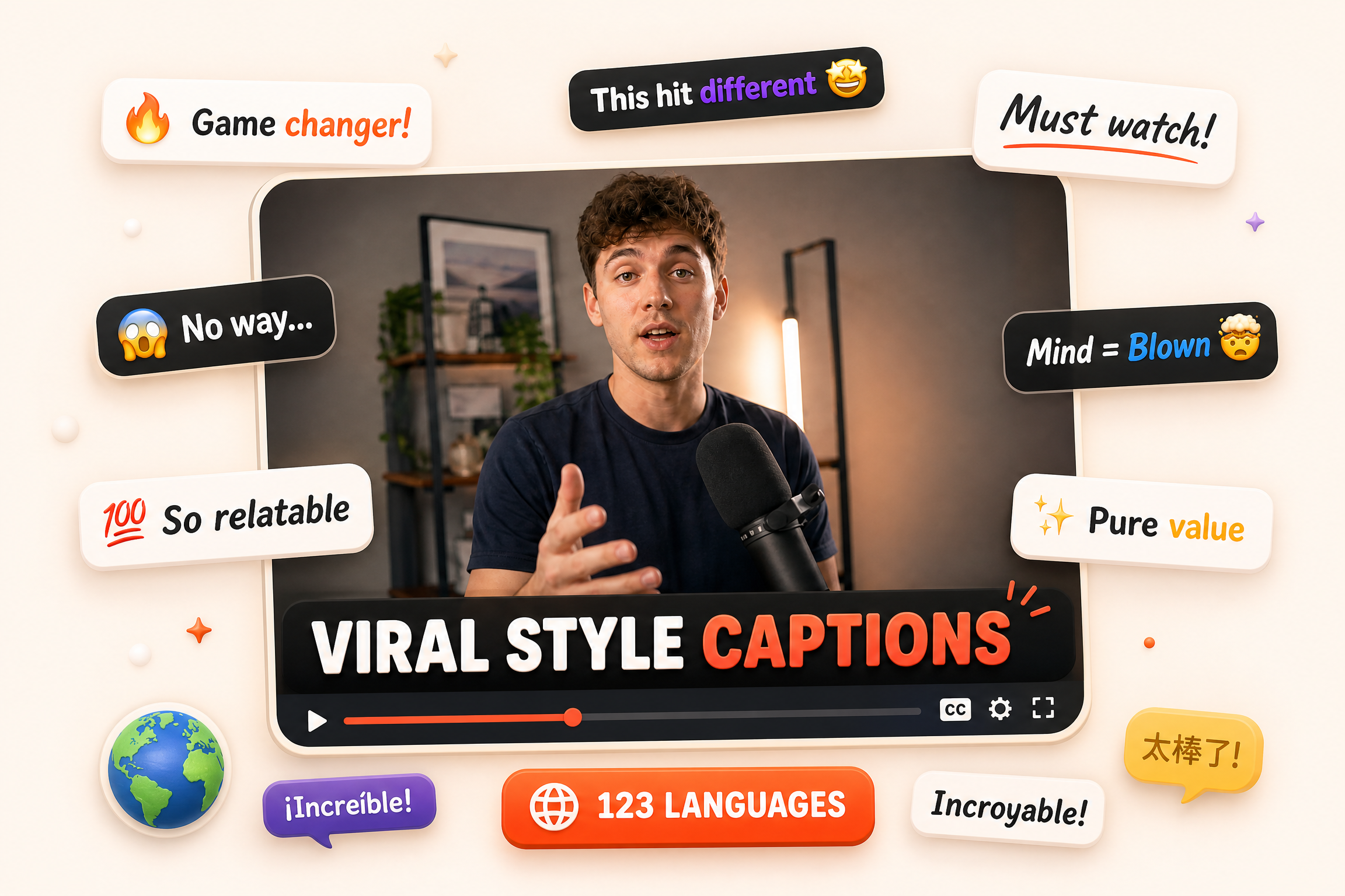 Auto caption styles